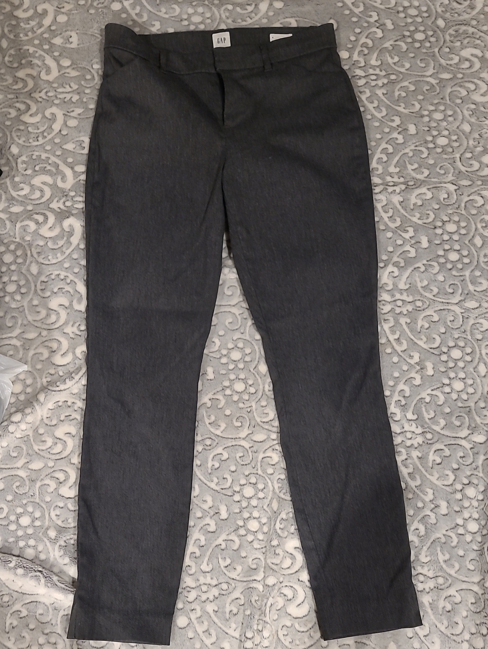 GAP Women's Charcoal Gray Dress Pants - Slim Straight